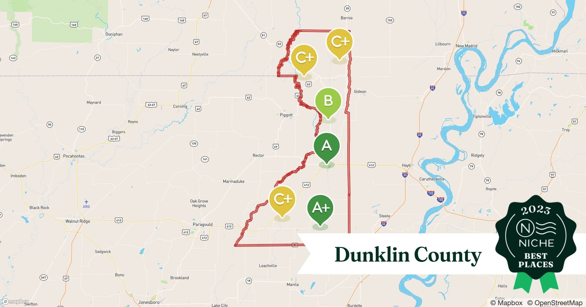 2023 Best Places to Live in Dunklin County, MO Niche