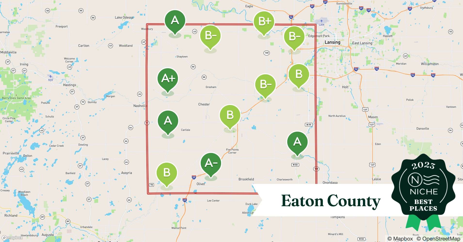 2023 Best Places to Live in Eaton County, MI Niche