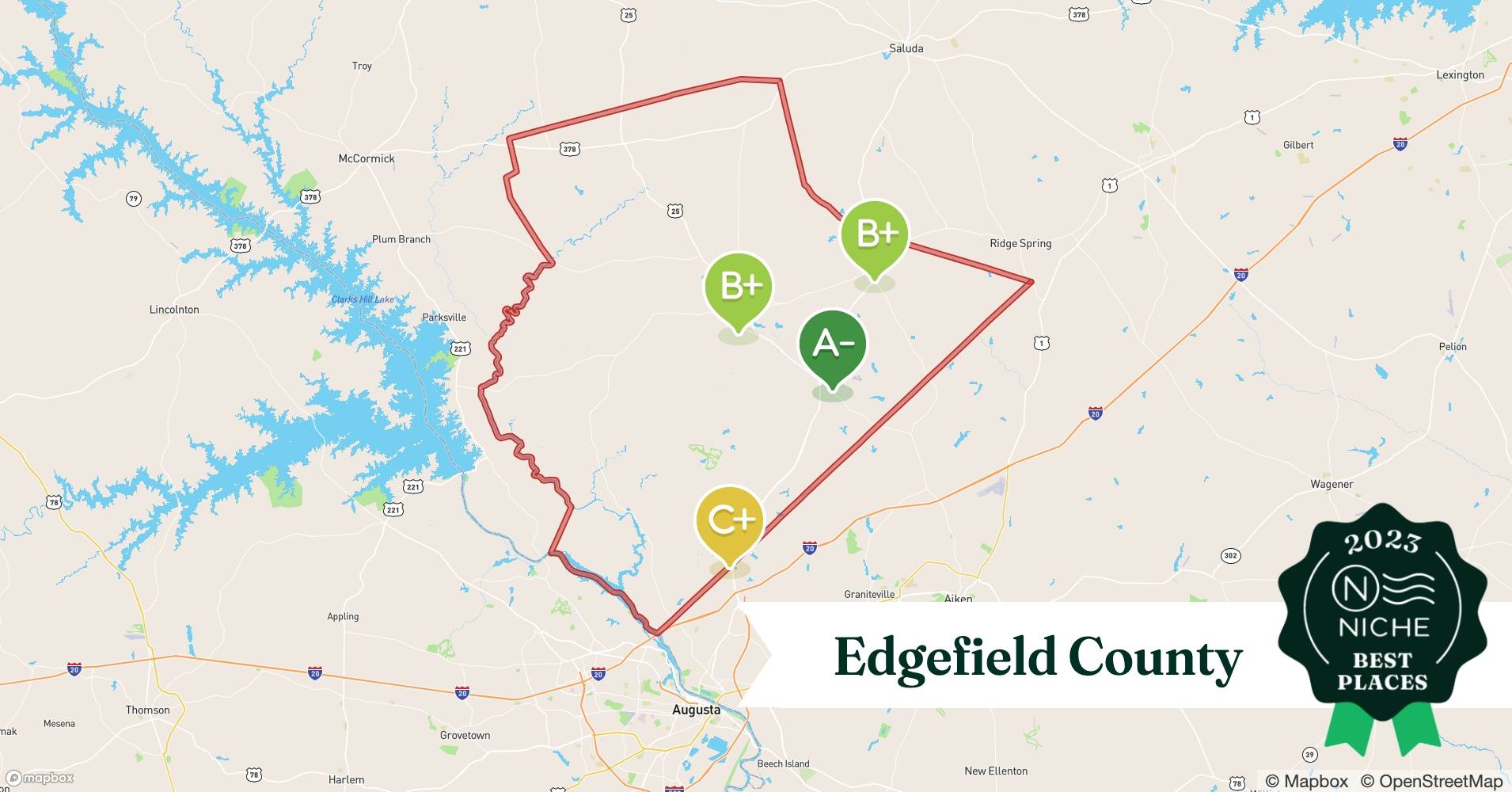 2023 Safe Places to Live in Edgefield County, SC Niche