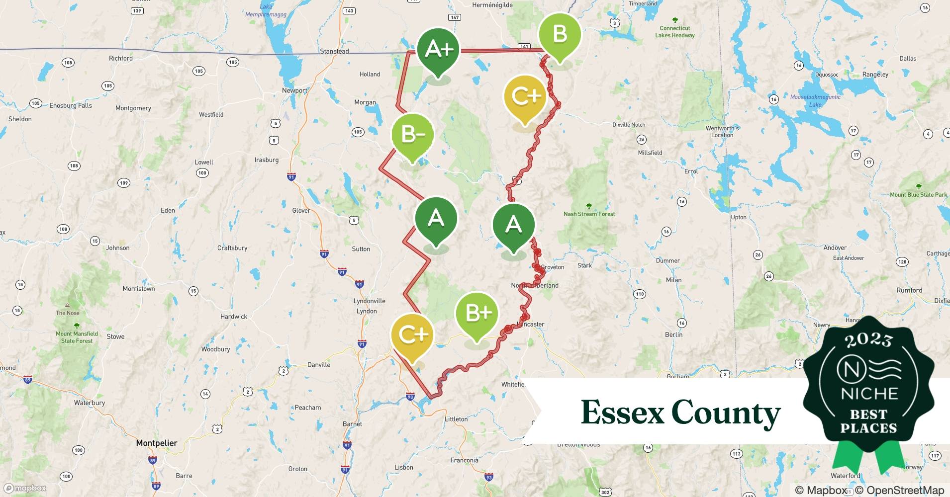 2023 Best Places to Raise a Family in Essex County, VT Niche