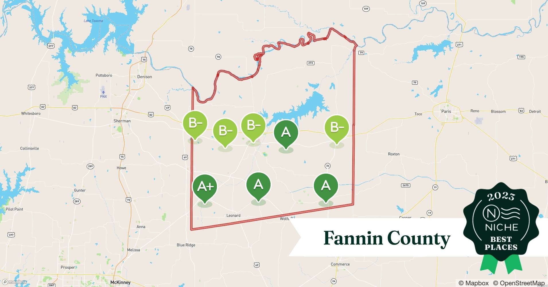 2023 Best Places to Live in Fannin County, TX Niche