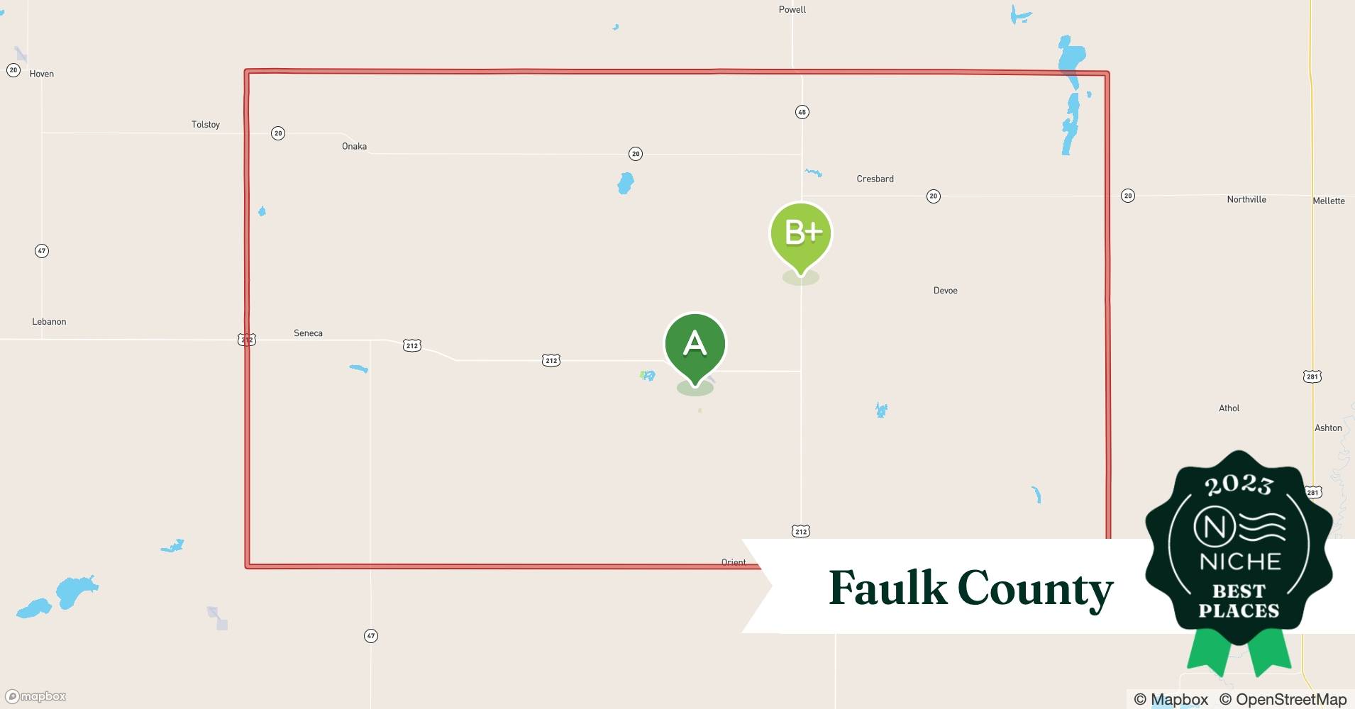 2023 Best Places to Live in Faulk County, SD Niche