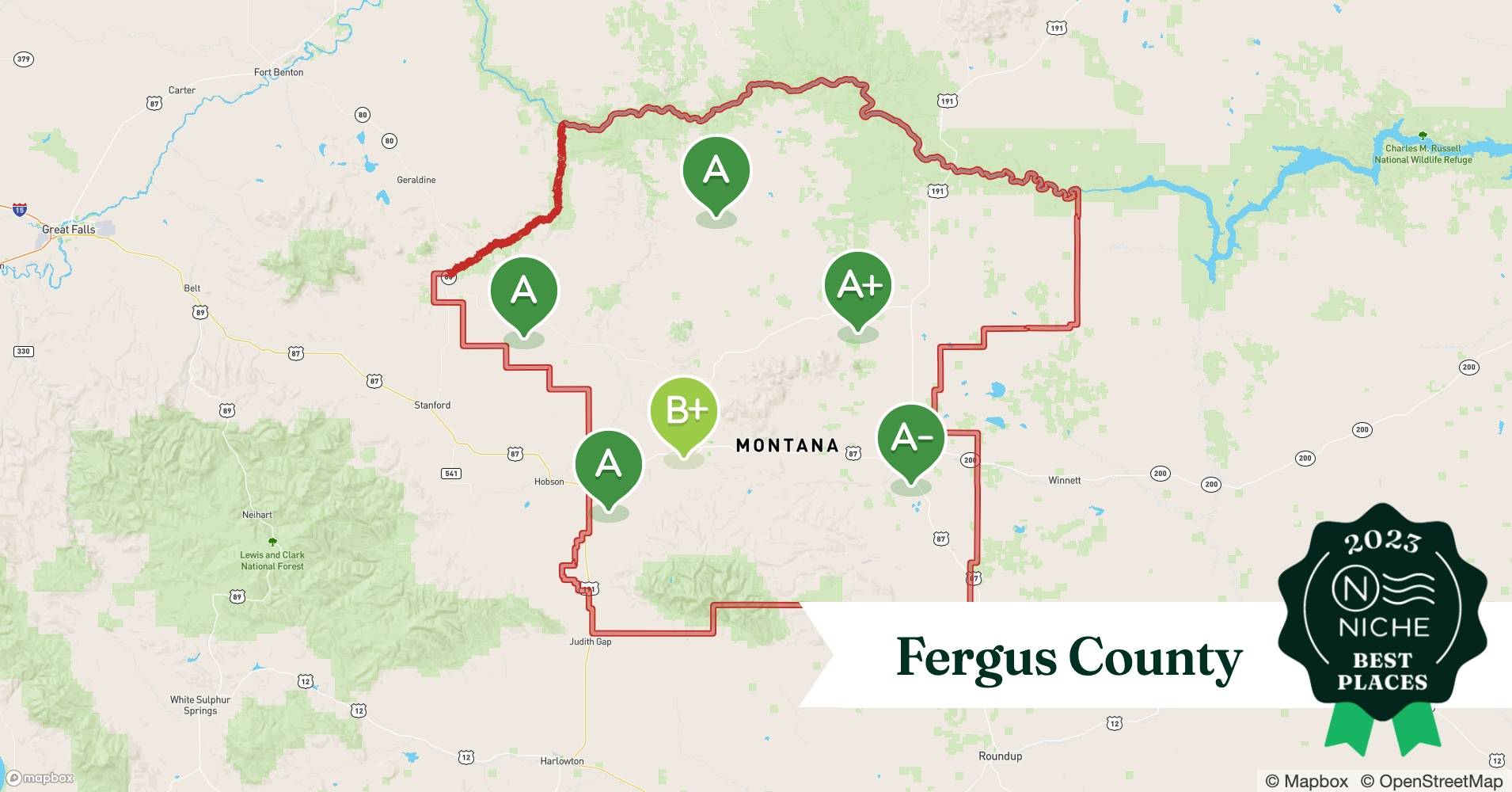 2023 Best Places to Live in Fergus County, MT Niche