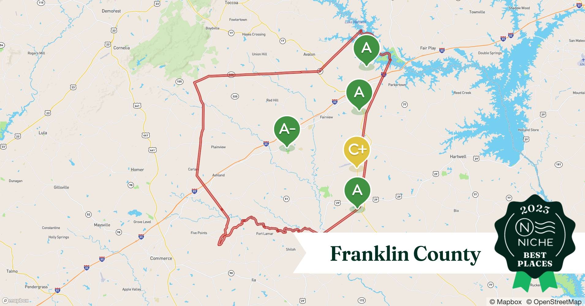 2023 Safe Places to Live in Franklin County, GA Niche