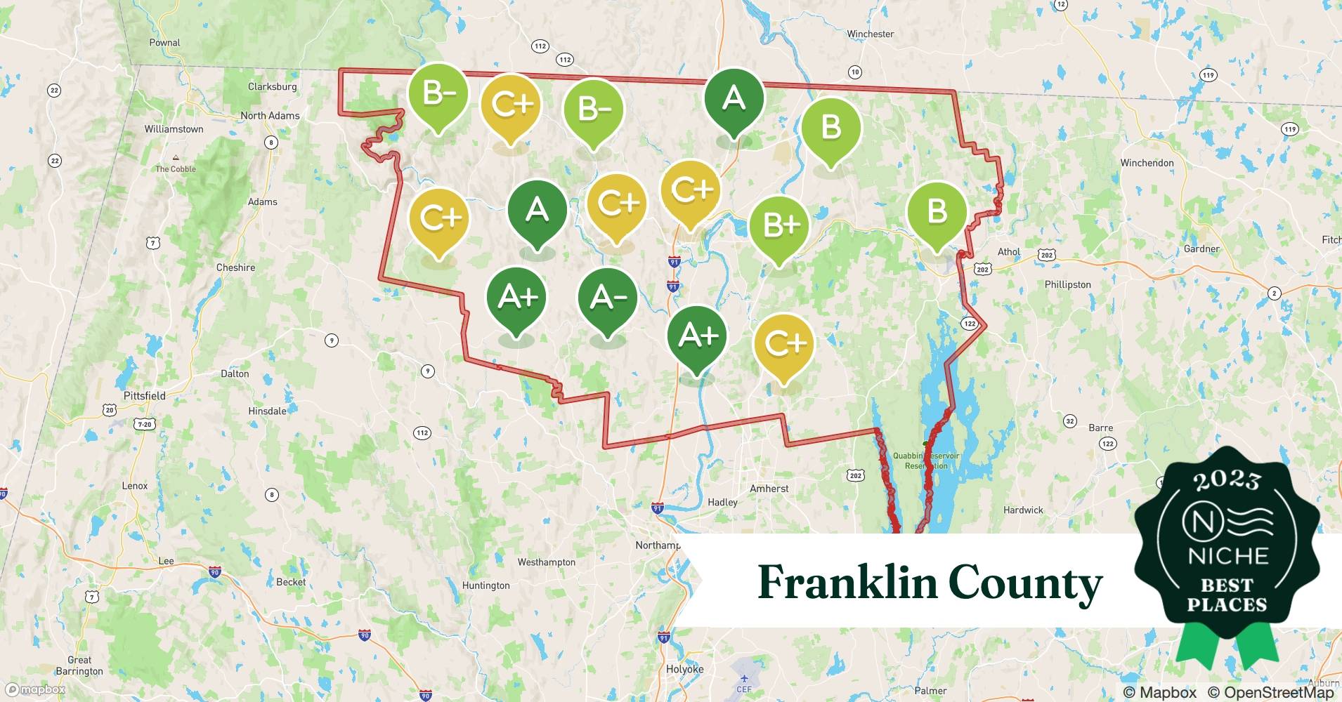 2023 Best Places to Live in Franklin County, MA Niche