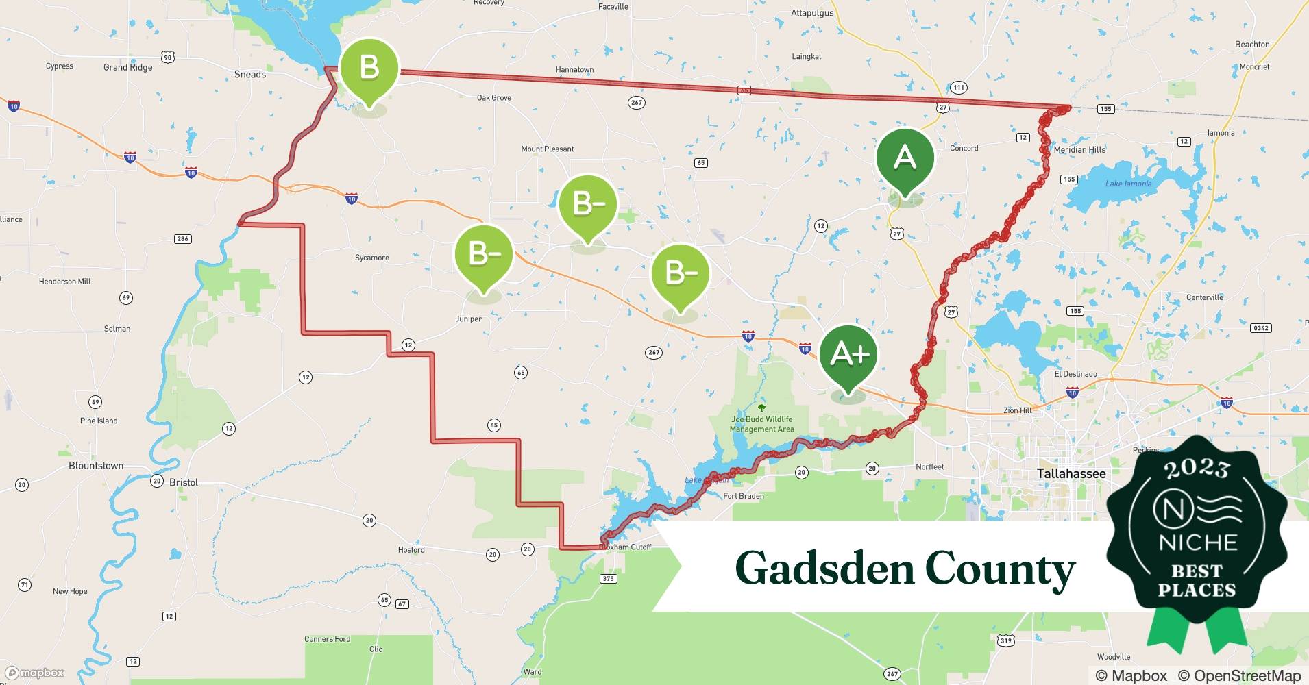 2023 Safe Places to Live in Gadsden County, FL Niche