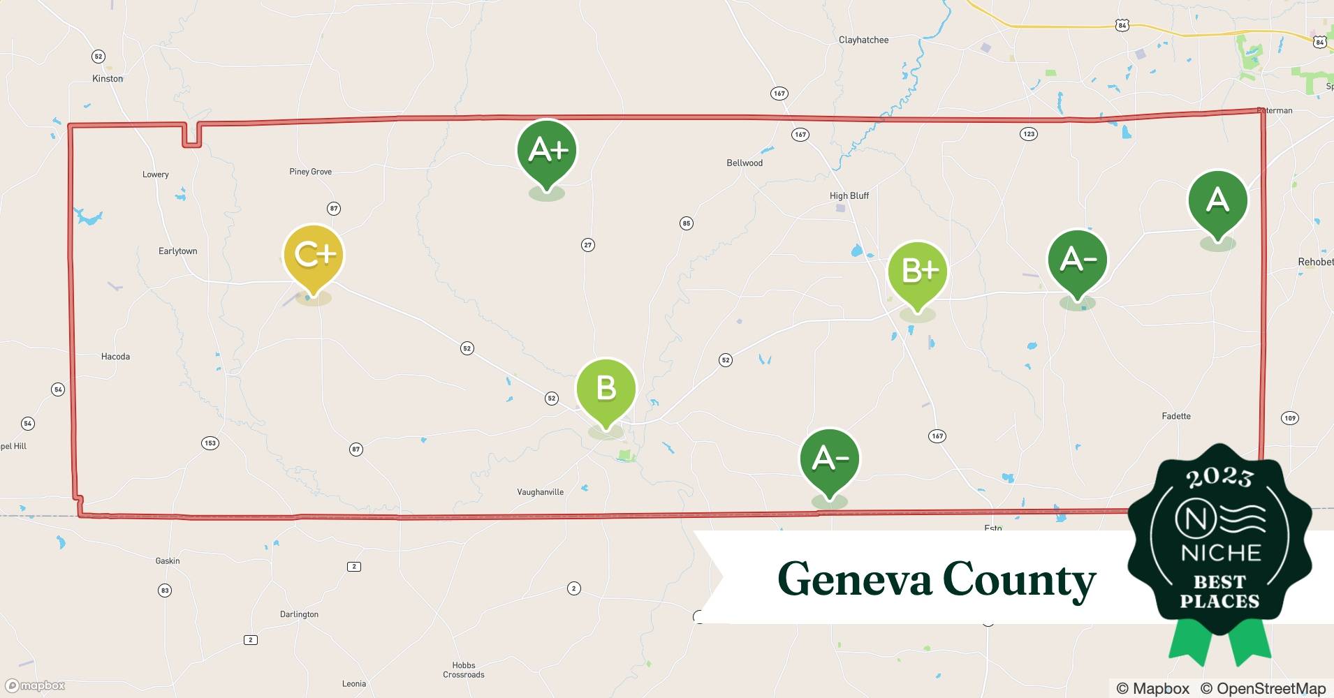 2023 Best Geneva County ZIP Codes to Raise a Family Niche