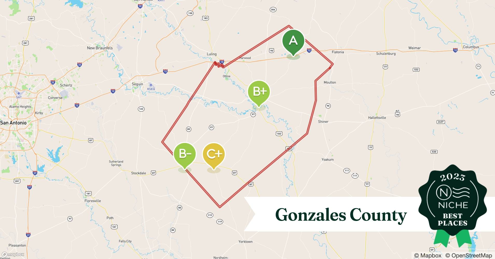 2023 Best Places to Live in Gonzales County, TX Niche