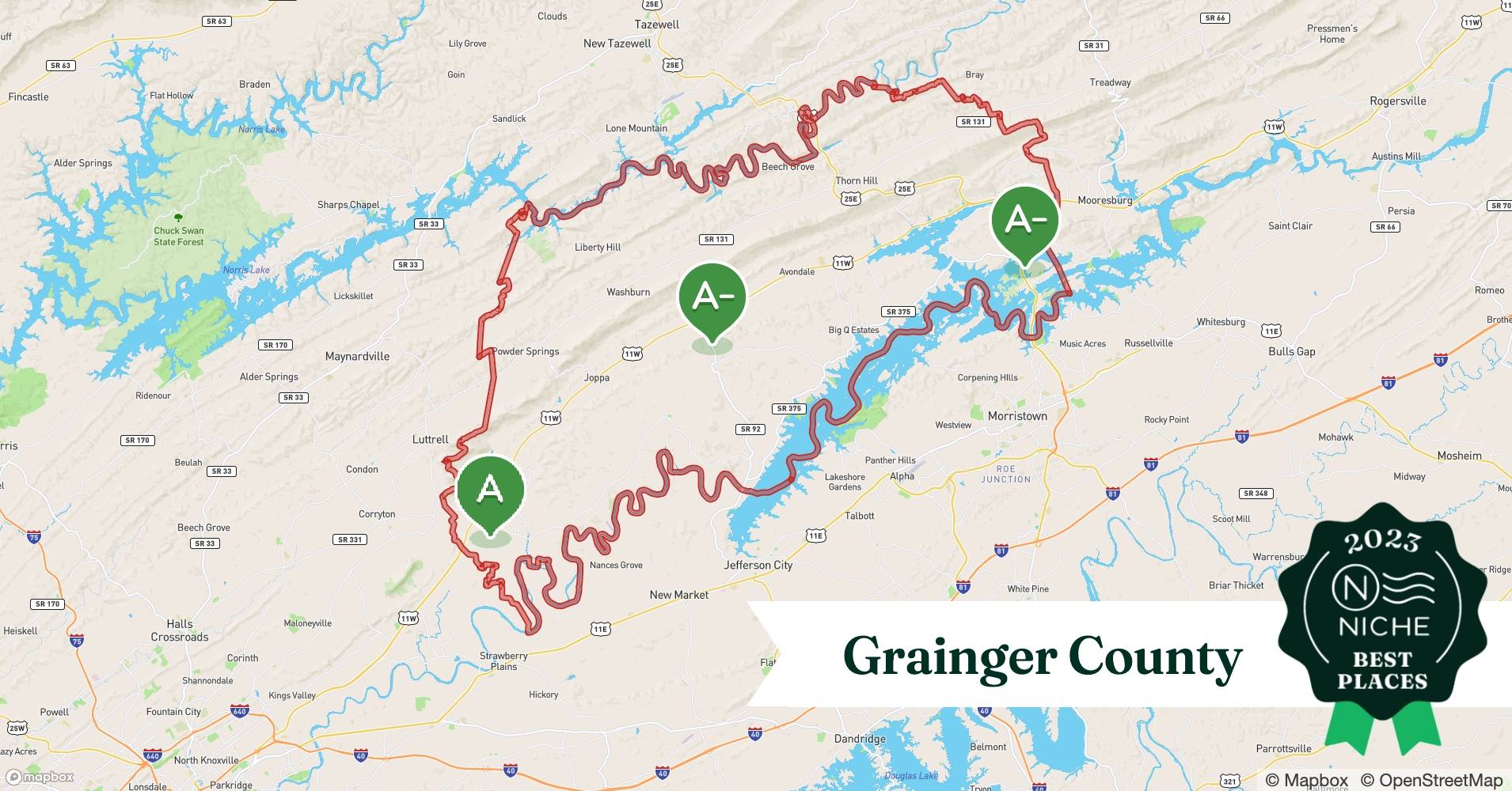 2023 Safe Places to Live in Grainger County, TN Niche