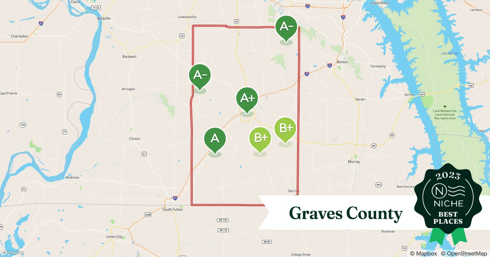2023 Best ZIP Codes to Buy a House in Graves County, KY Niche