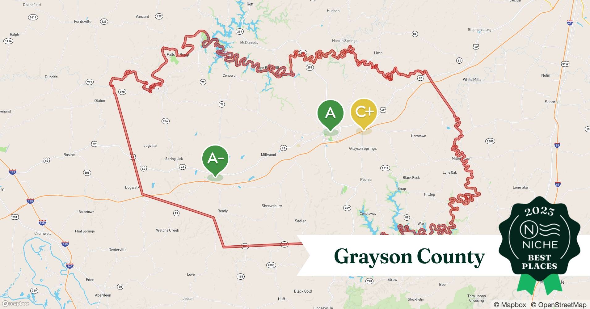 2023 Safe Places to Live in Grayson County, KY Niche