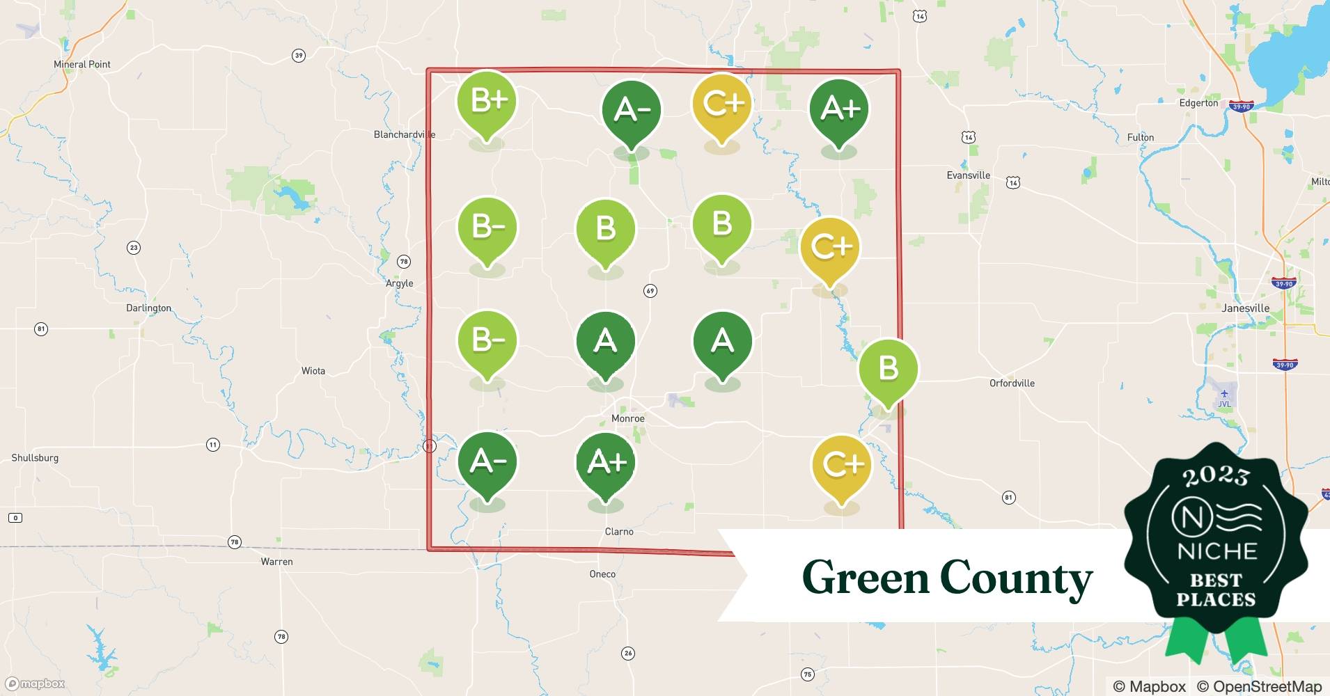 2023 Best Places to Raise a Family in Green County, WI Niche