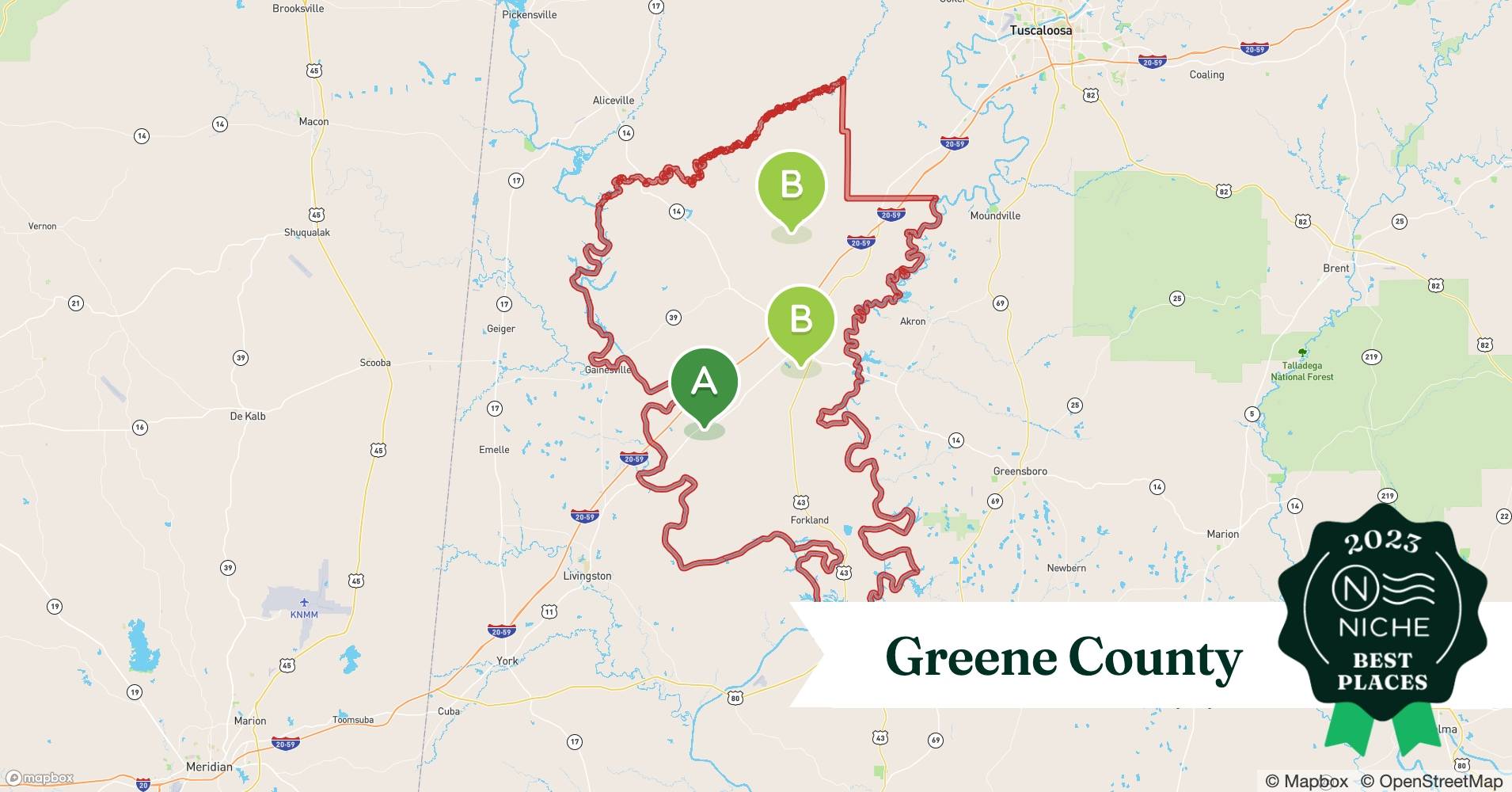 2023 Best Places to Live in Greene County, AL Niche