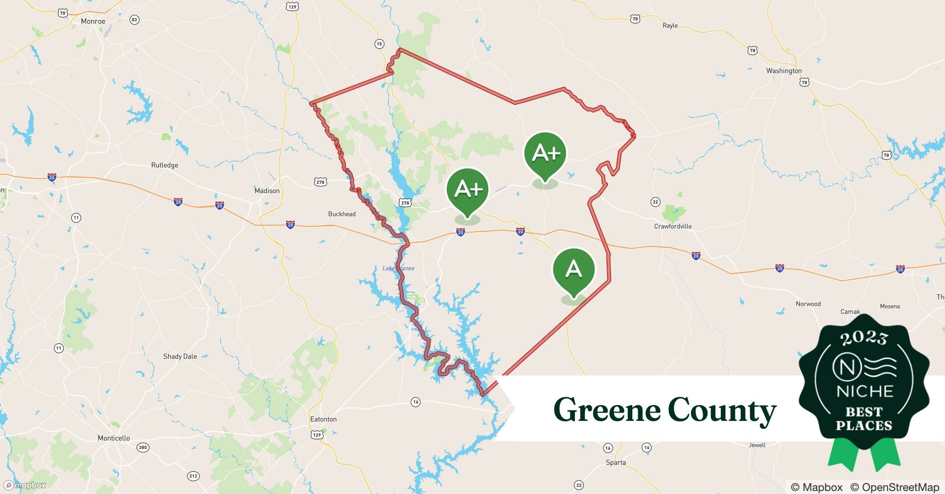 2023 Best Places to Live in Greene County, GA Niche