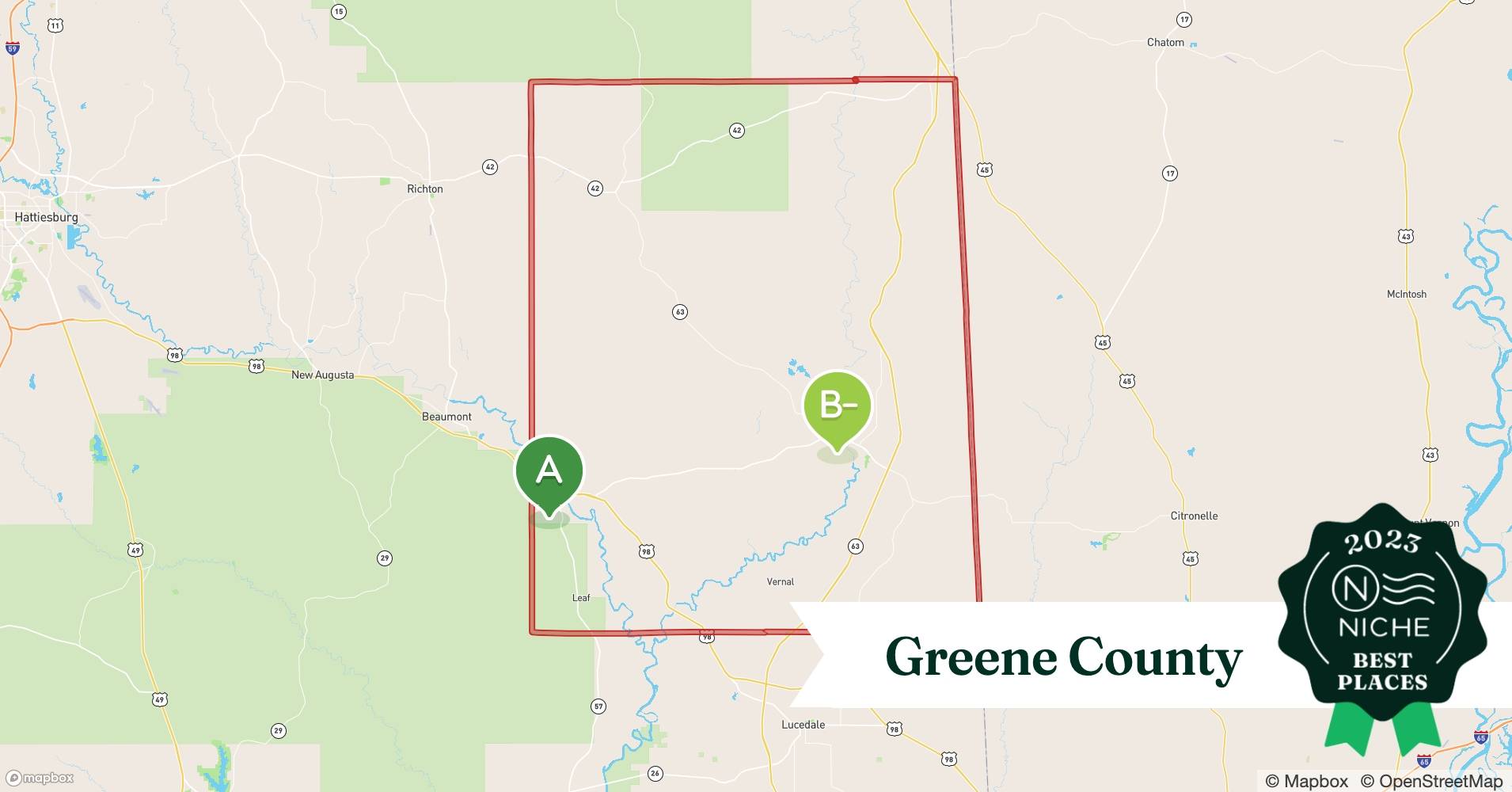 2023 Best Places to Live in Greene County, MS Niche