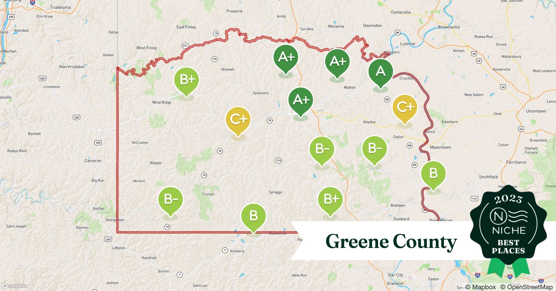 2023 Best Places to Live in Greene County, PA Niche