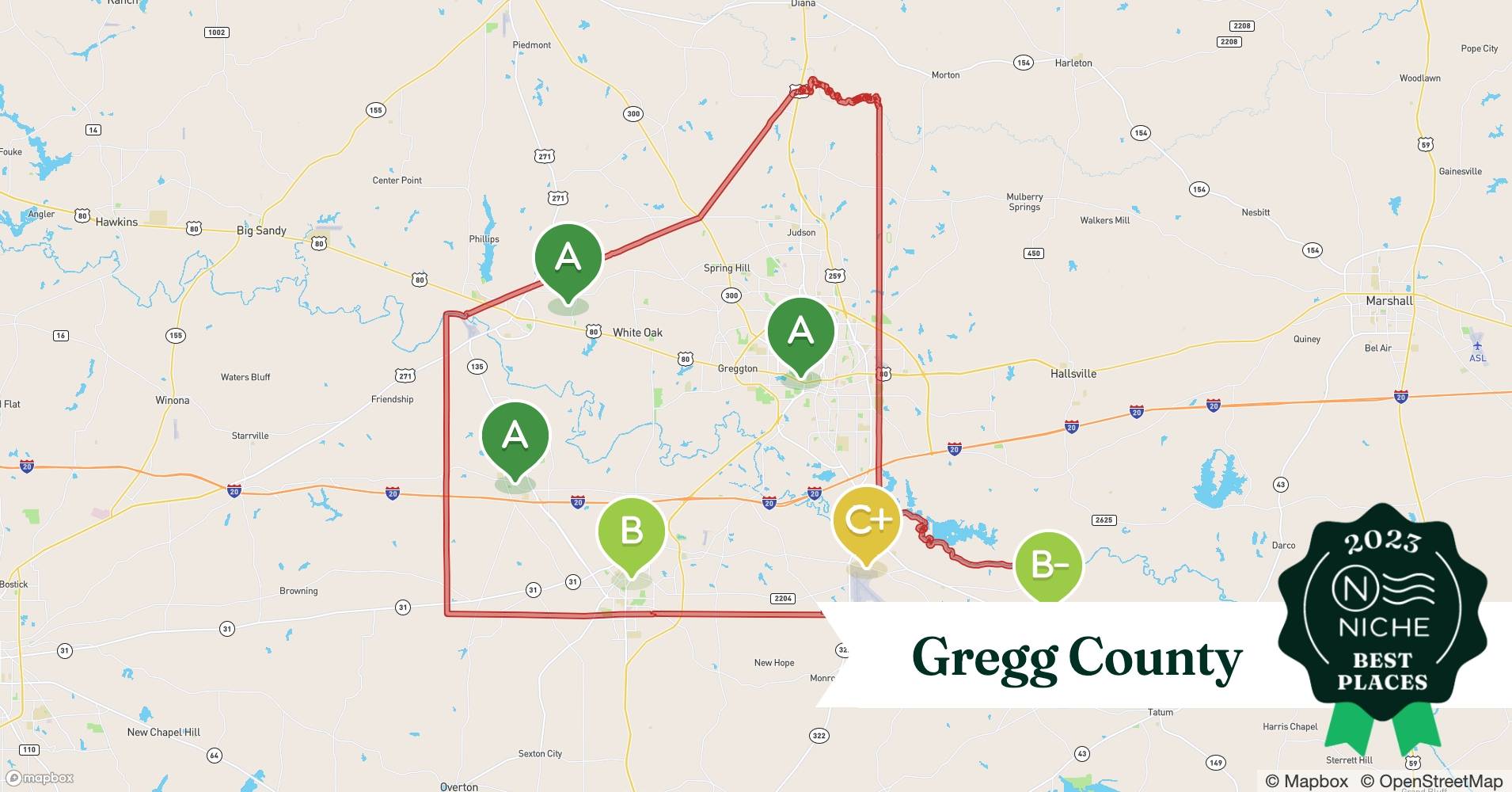 2023 Best Places to Live in Gregg County, TX Niche