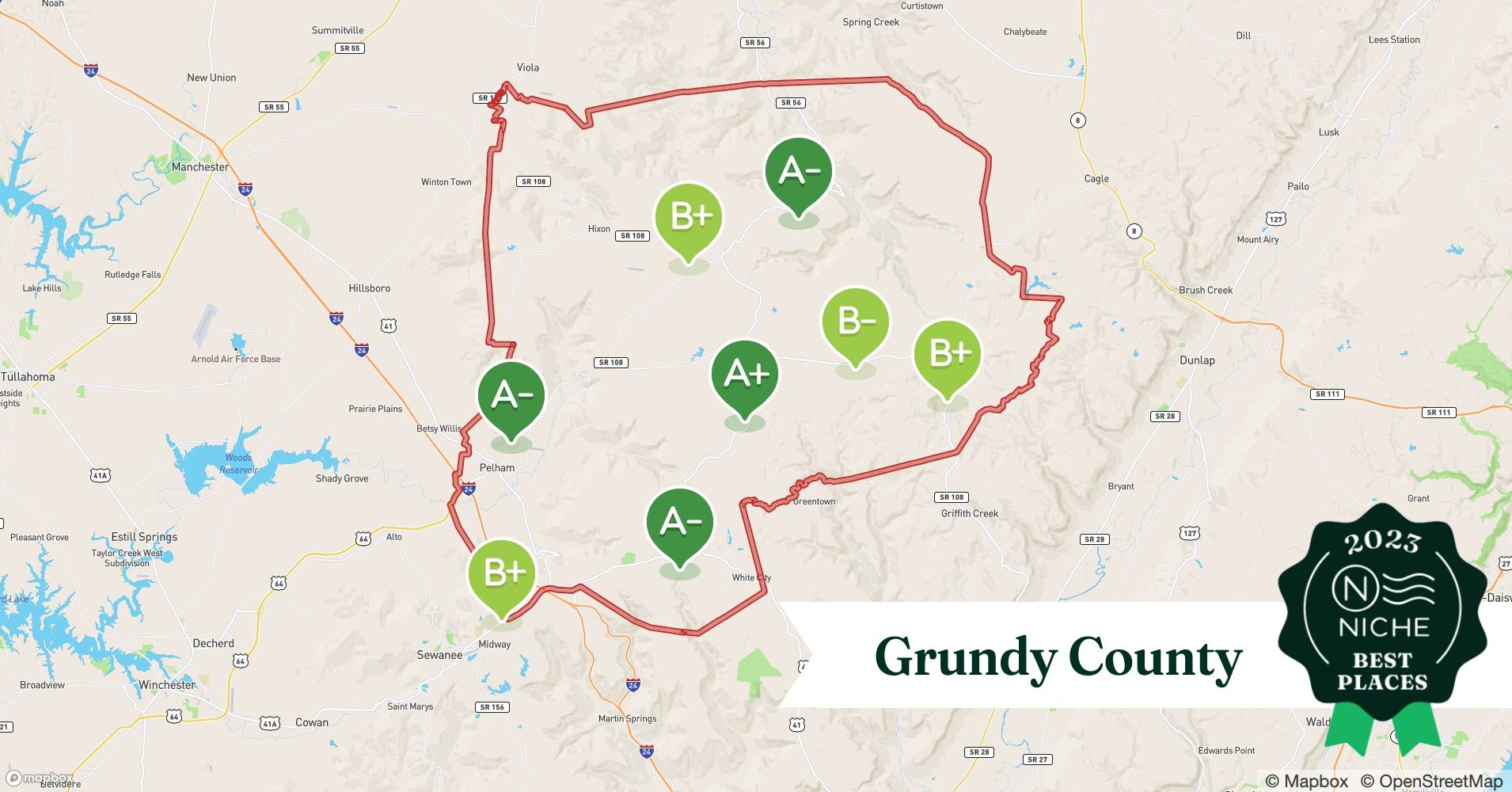 2023 Safe Places to Live in Grundy County, TN Niche