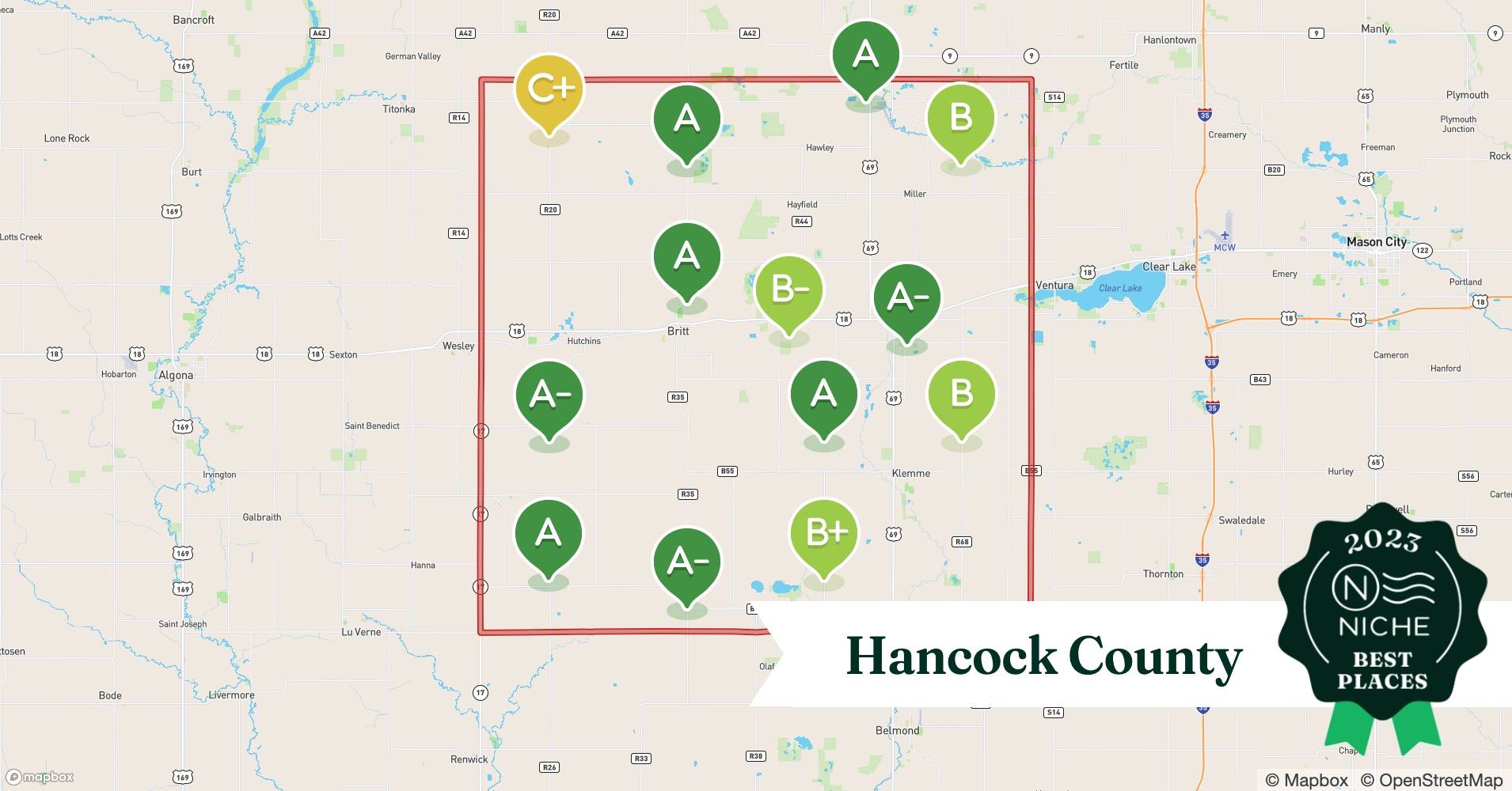2023 Best Places to Live in Hancock County, IA Niche