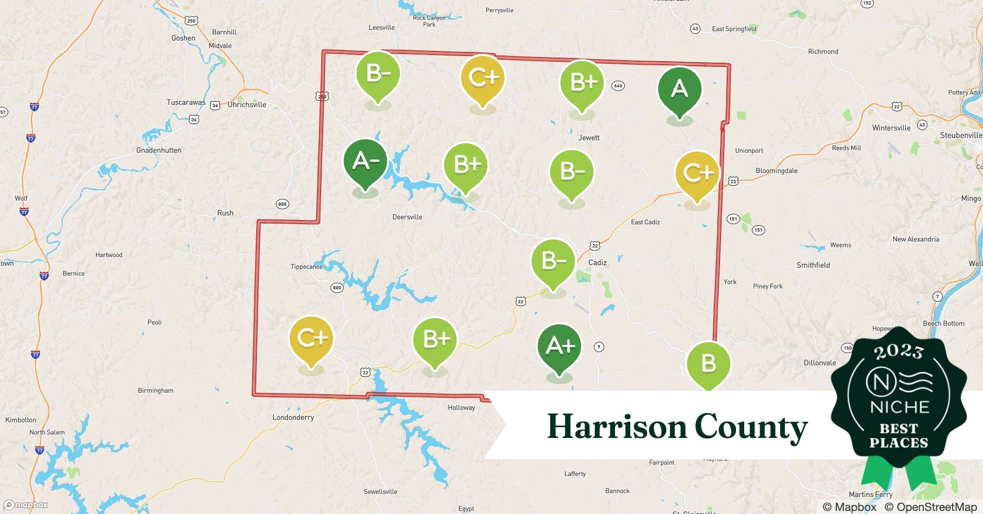 2023 Best Places to Live in Harrison County, OH Niche