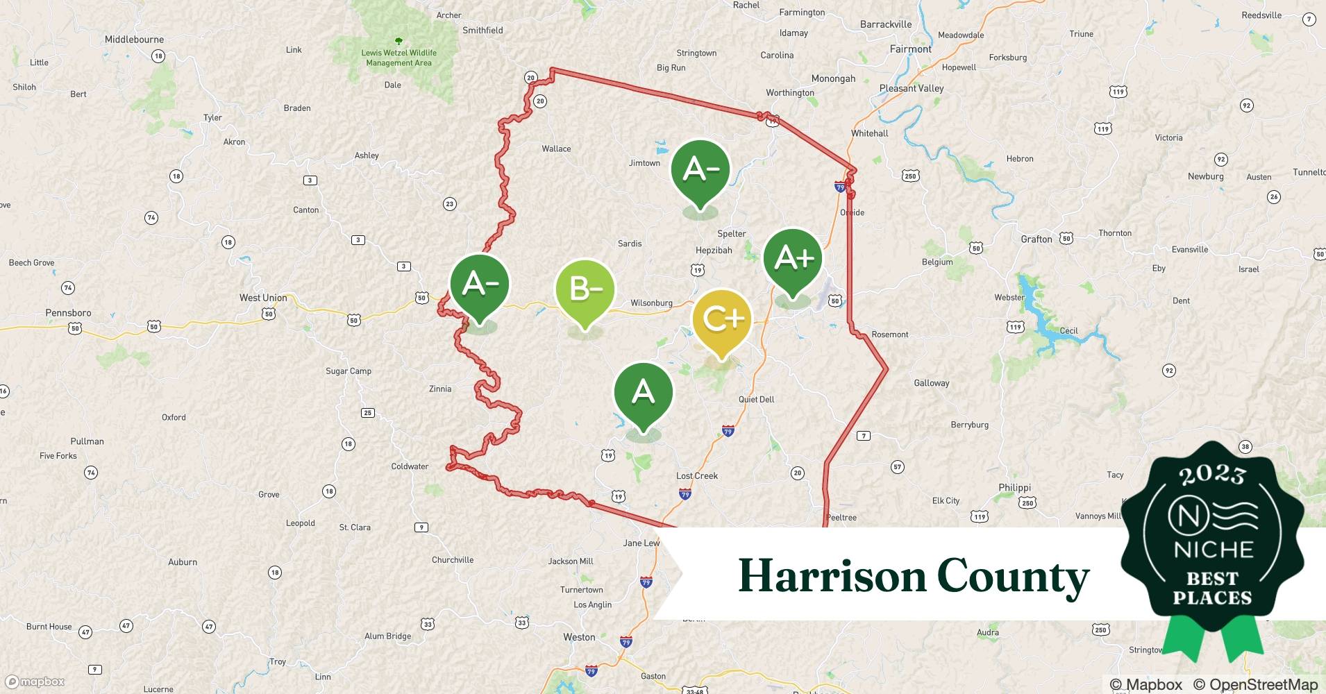 2023 Best Places to Live in Harrison County, WV Niche