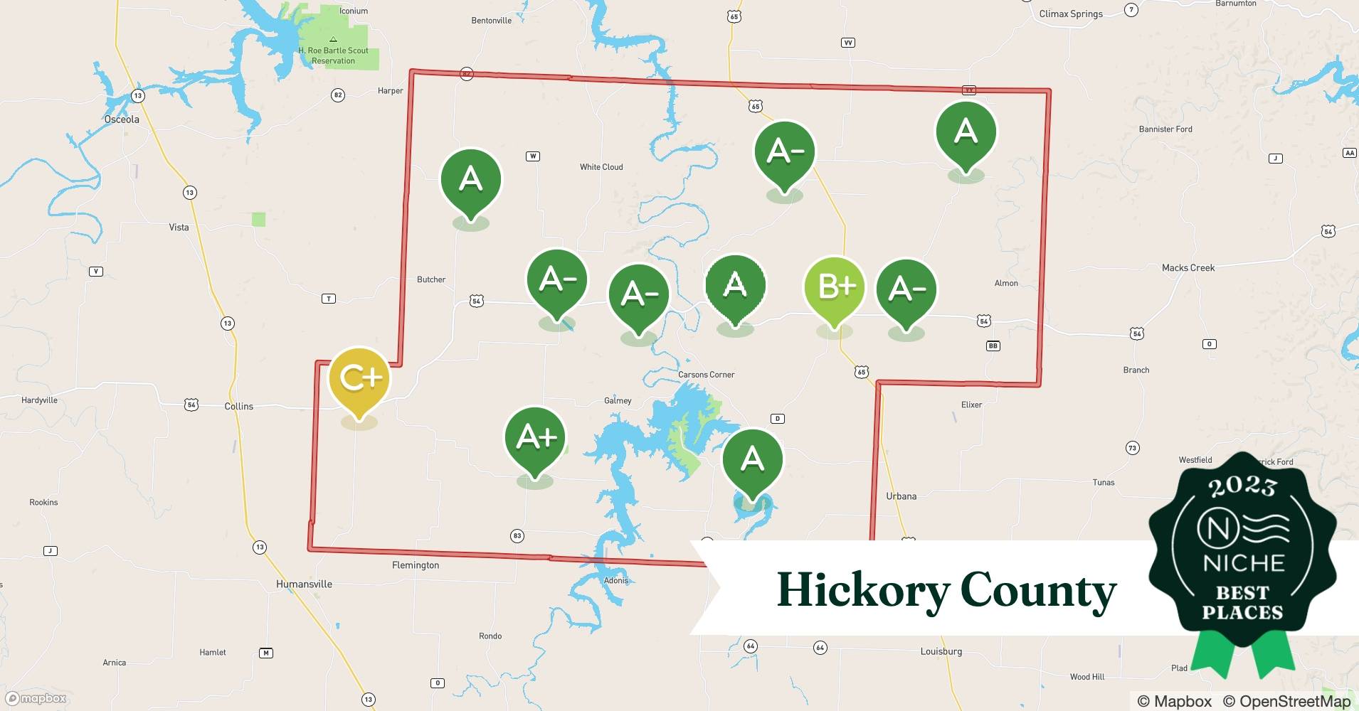 2023 Best Places to Live in Hickory County, MO Niche