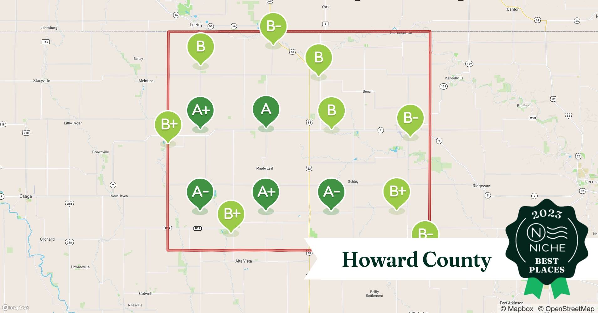 2023 Best Places to Live in Howard County, IA Niche