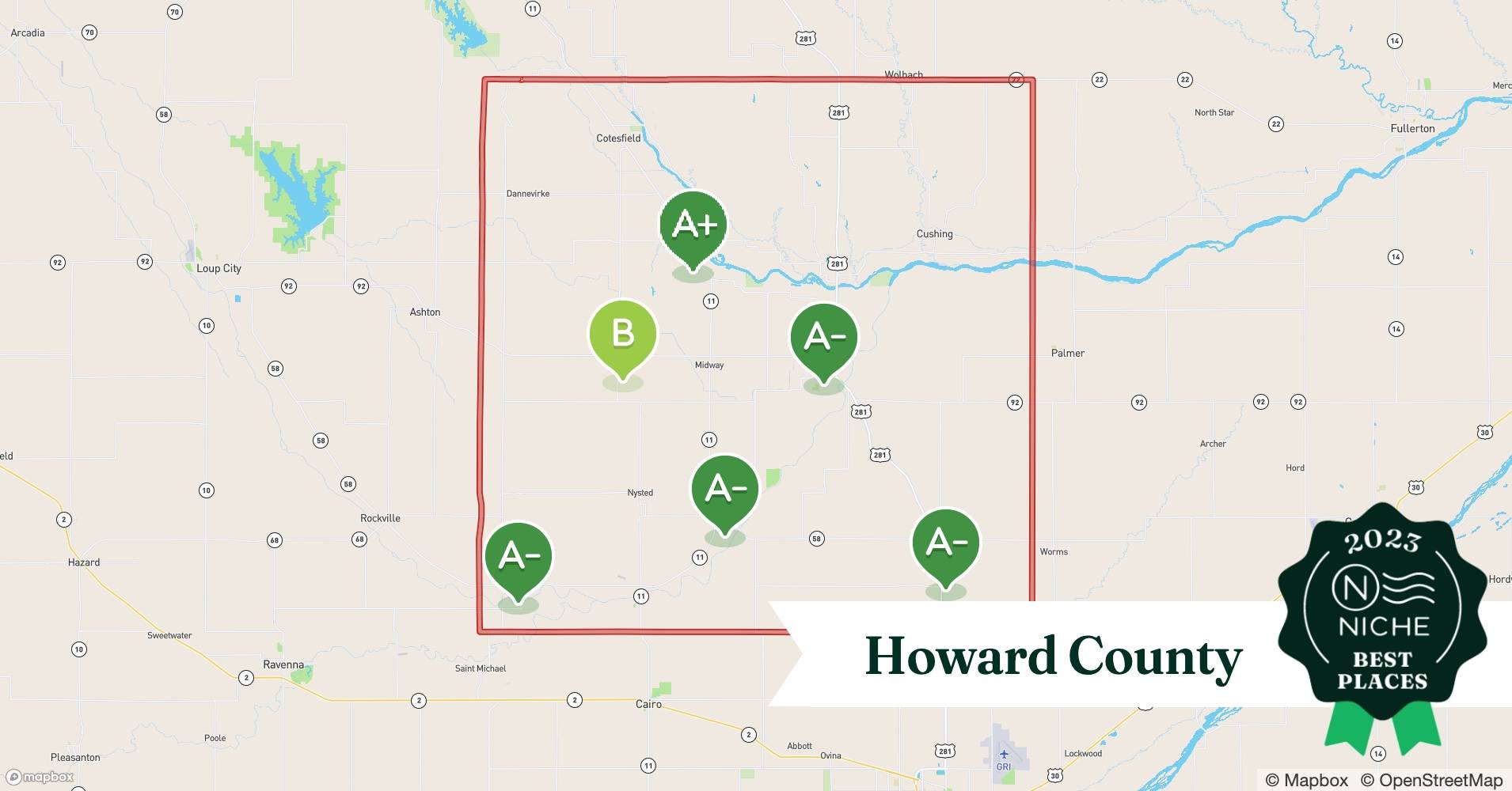 2023 Best Places to Live in Howard County, NE Niche