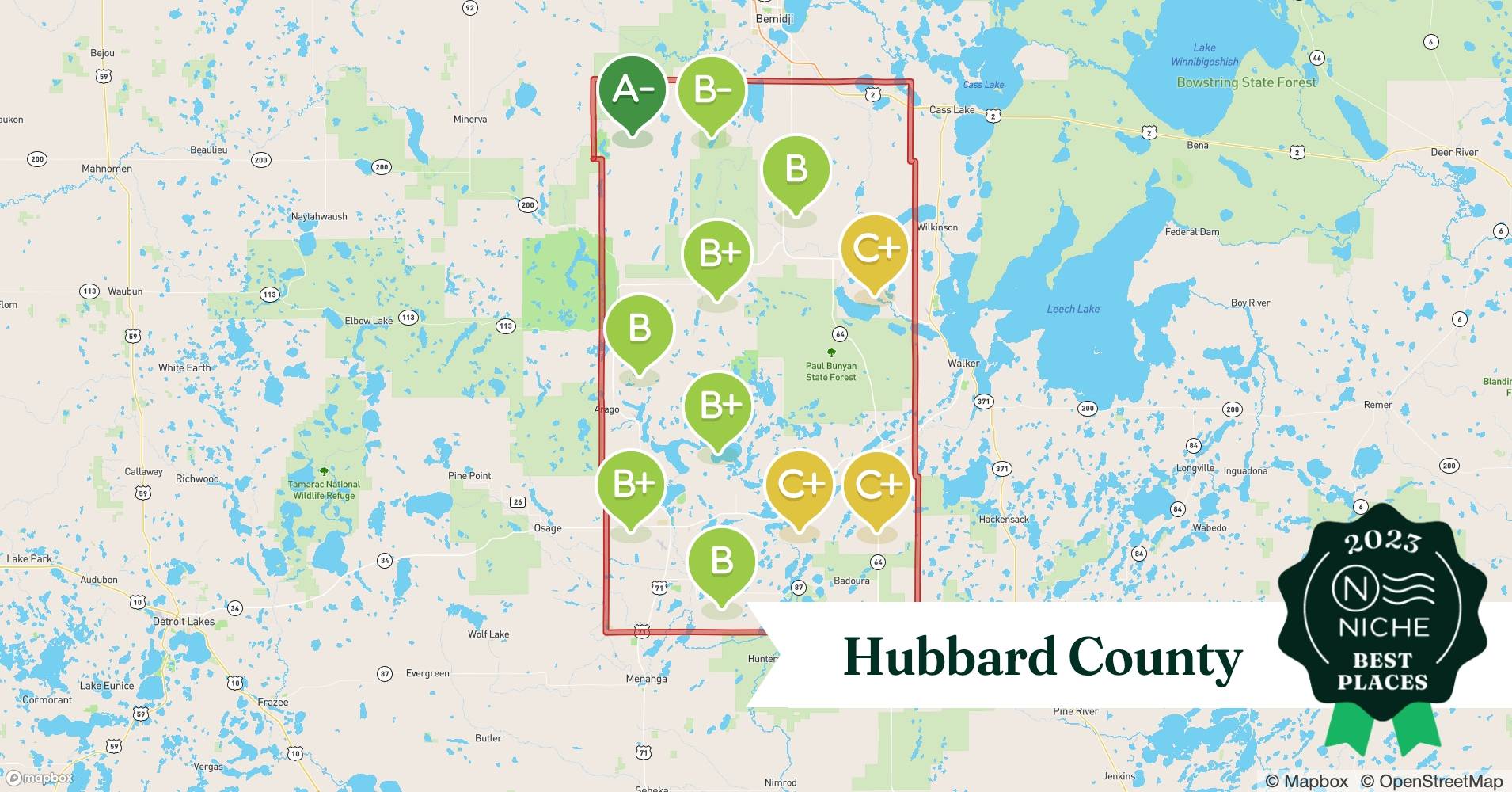 2023 Best Places to Buy a House in Hubbard County, MN Niche