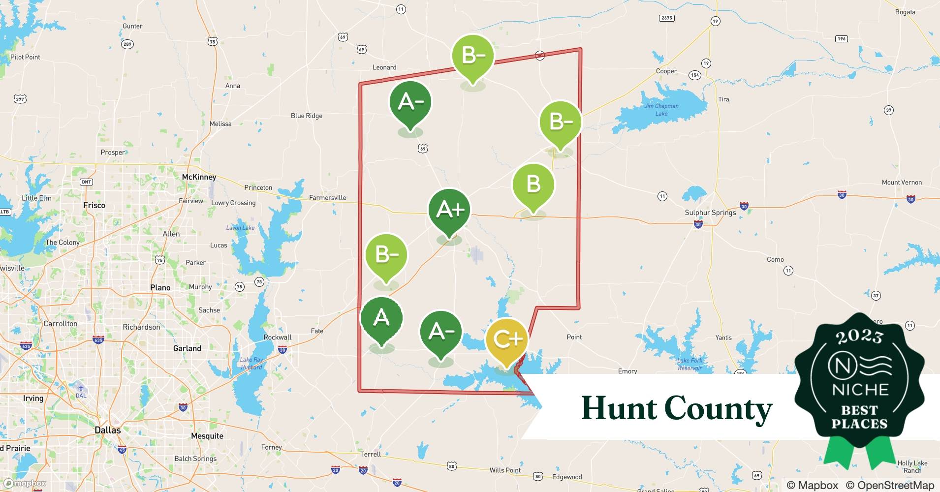 2023 Best Places to Live in Hunt County, TX Niche