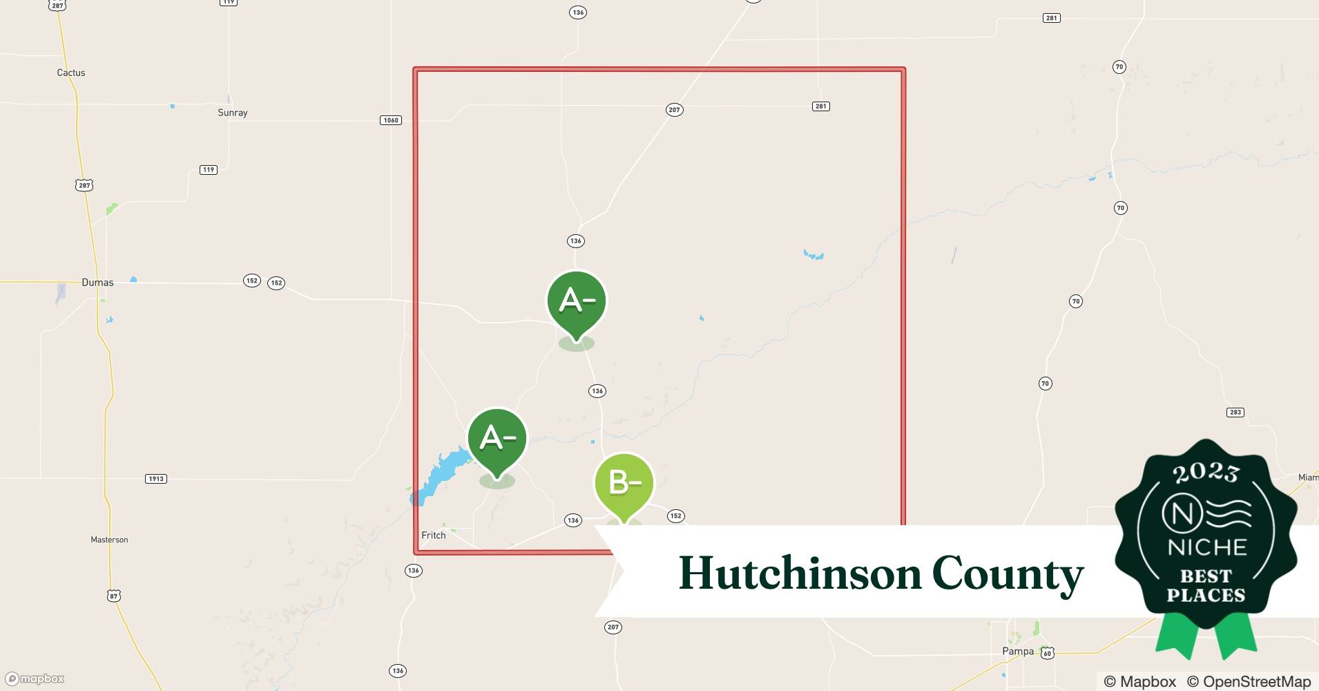 2023 Best Hutchinson County ZIP Codes to Raise a Family Niche