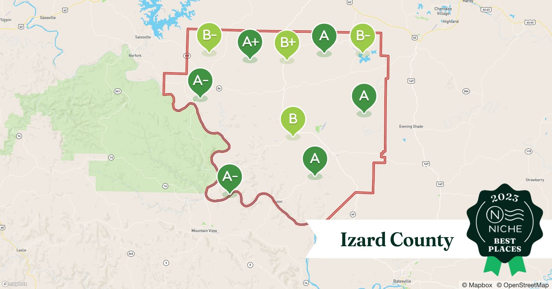 2023 Best Places to Live in Izard County, AR Niche