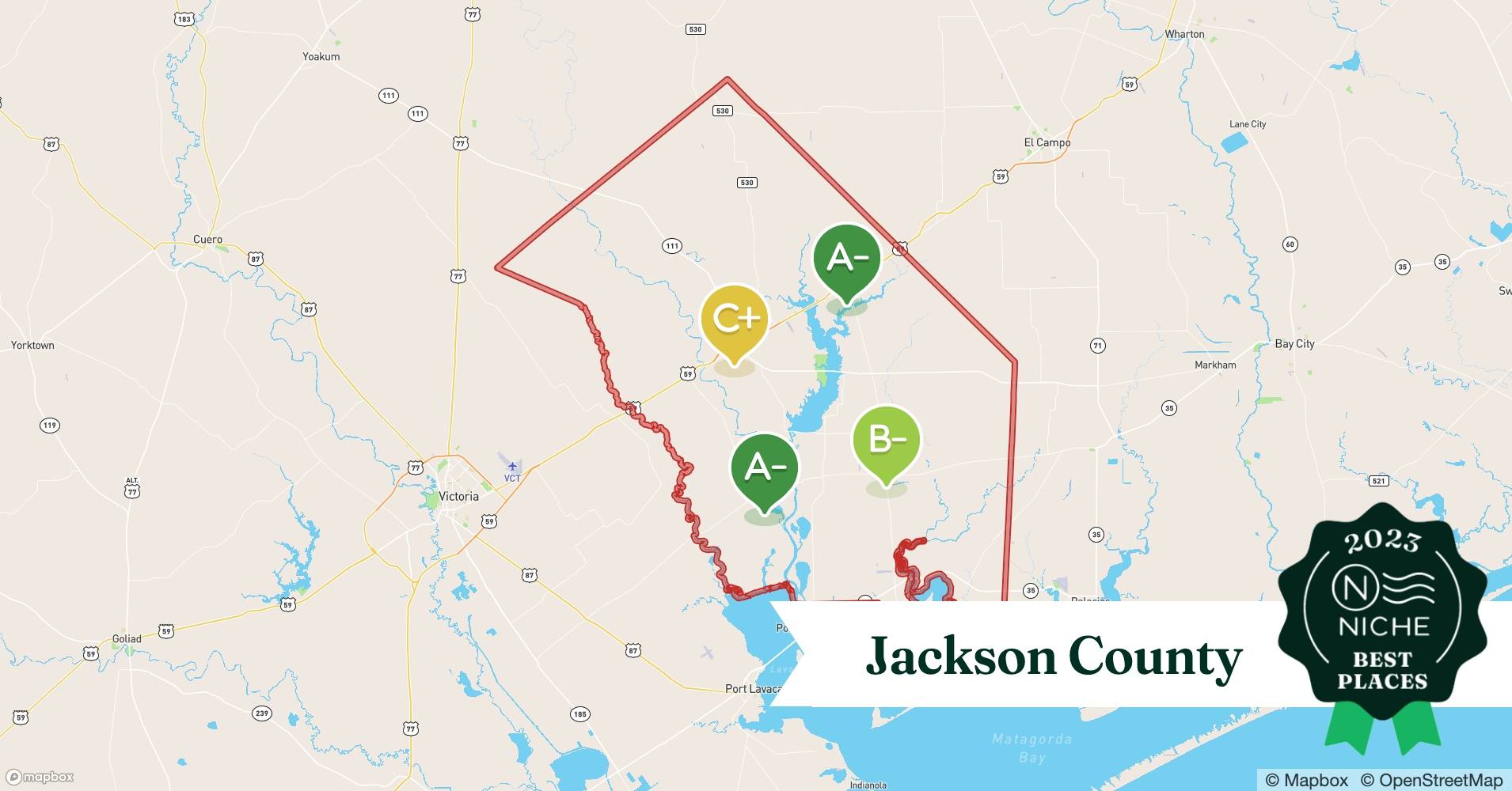 2023 Best Places to Raise a Family in Jackson County, TX Niche