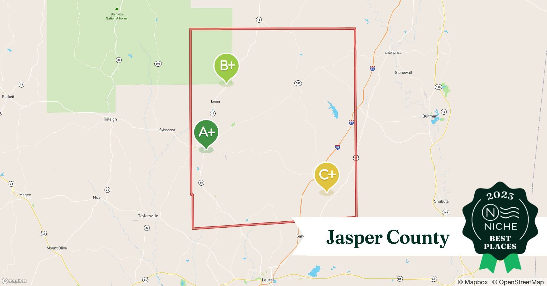 2023 Safe Places to Live in Jasper County, MS Niche