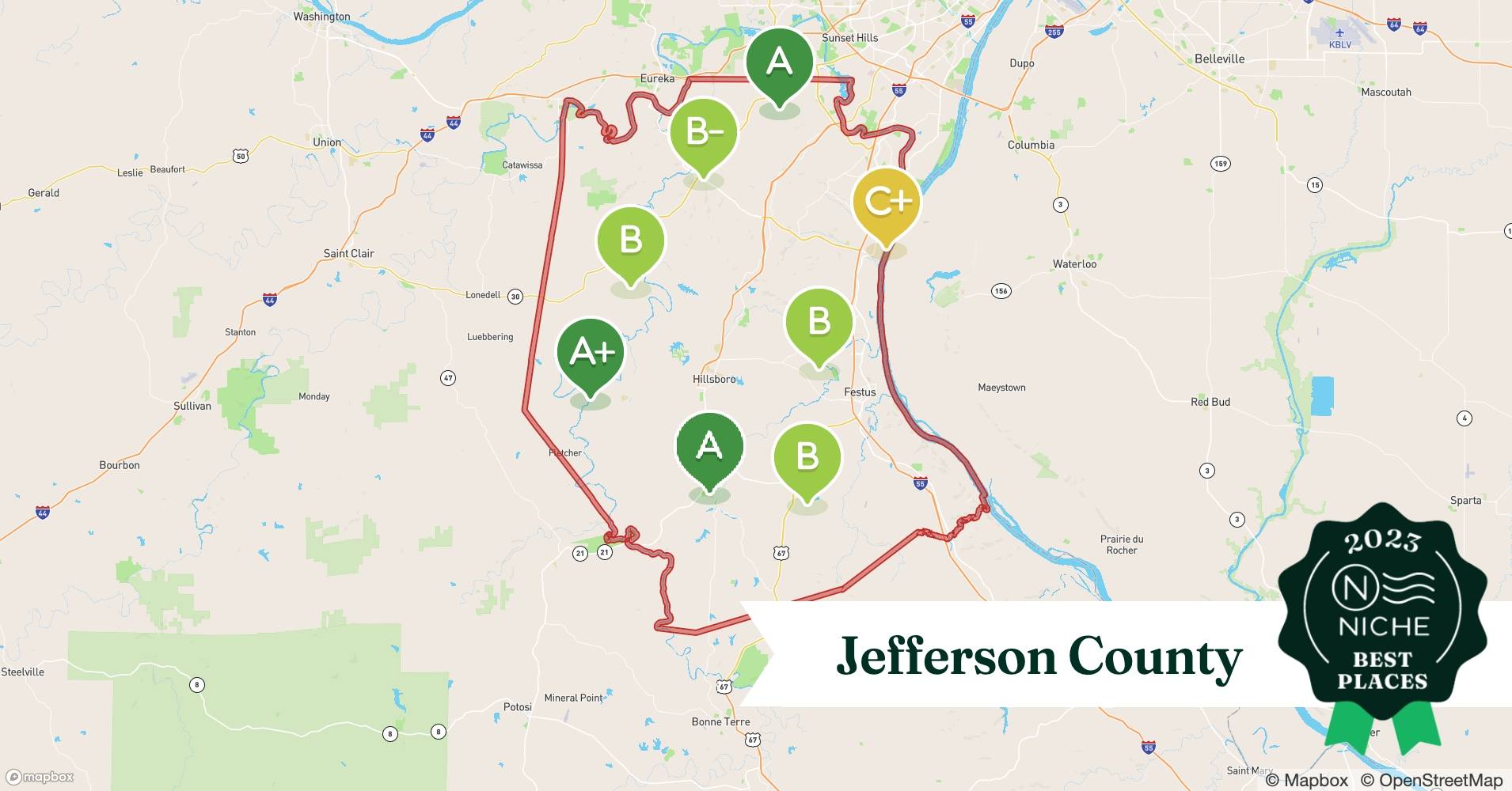 2023 Safe Places to Live in Jefferson County, MO Niche