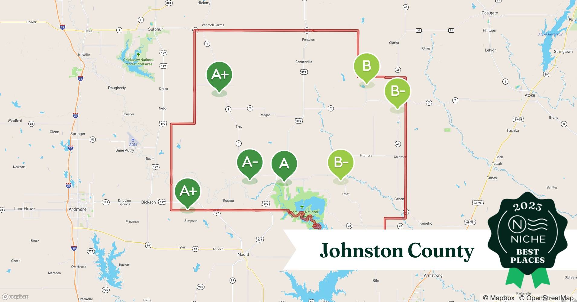 2023 Best Places to Live in Johnston County, OK Niche