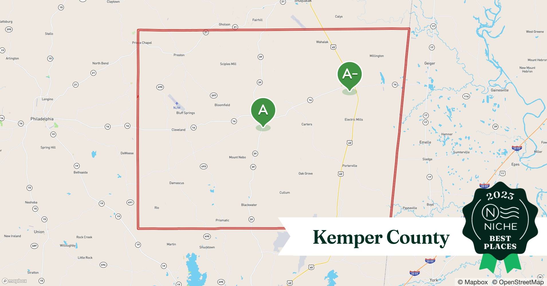 2023 Best Places to Live in Kemper County, MS Niche
