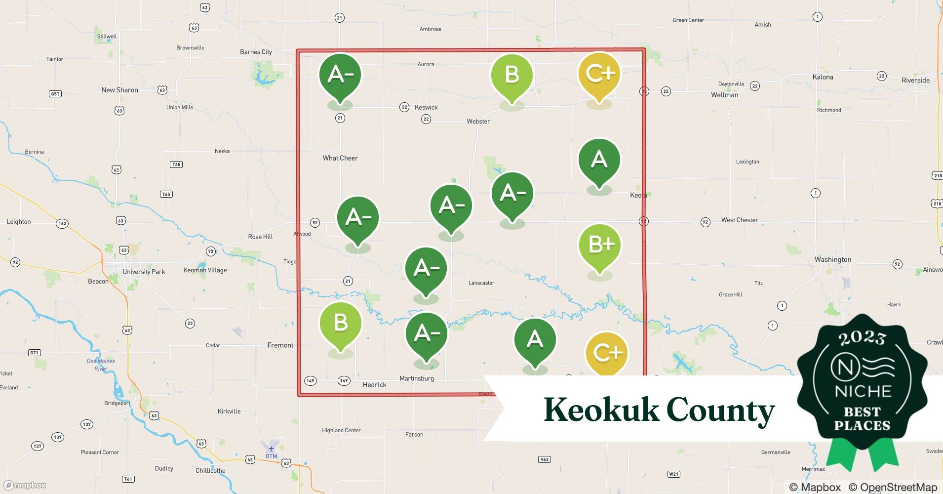 2023 Best Places to Live in Keokuk County, IA Niche
