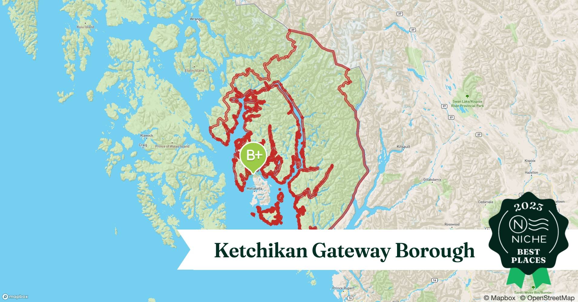 Ketchikan Gateway Zip Code Map Alaska Ketchikan Gatew vrogue.co