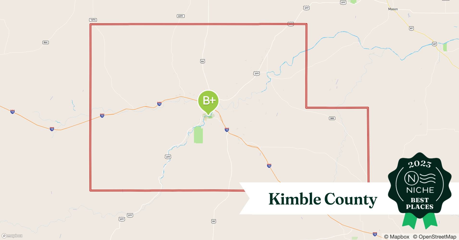 2023 Best Kimble County ZIP Codes to Raise a Family Niche