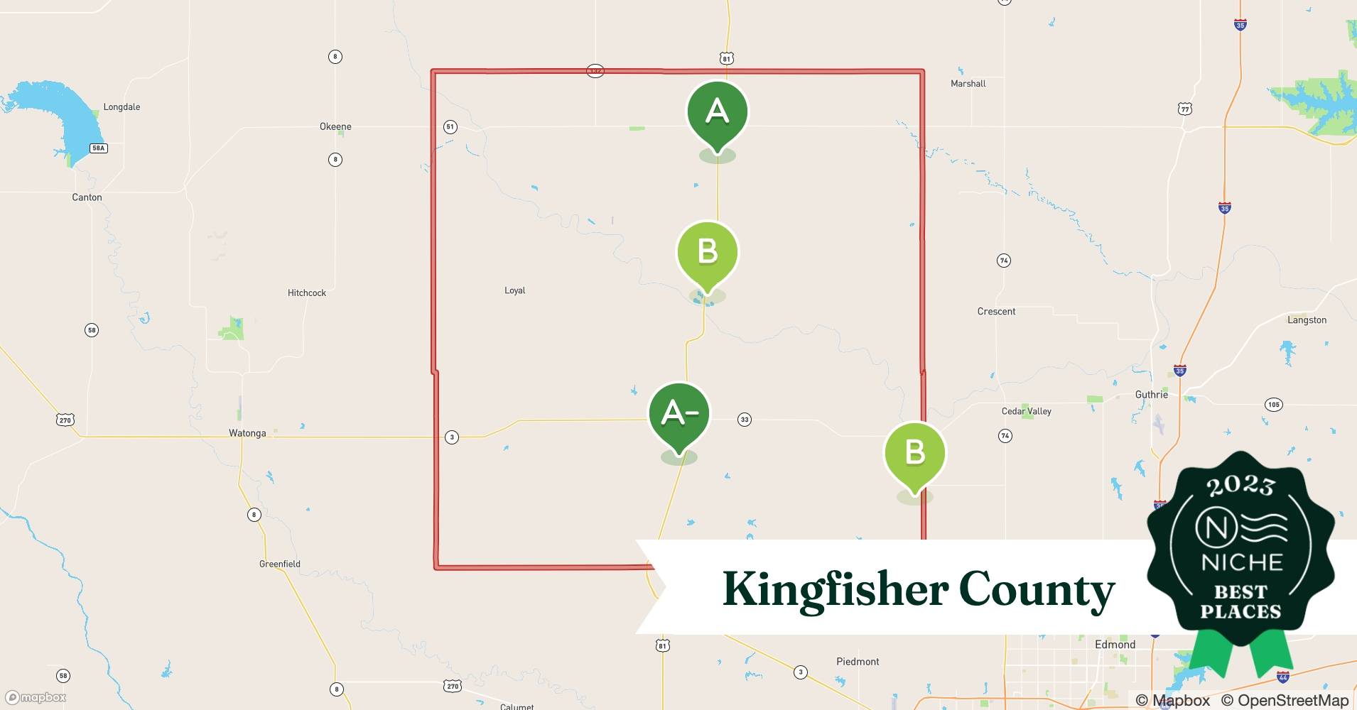 2023 Best Places to Live in Kingfisher County, OK Niche