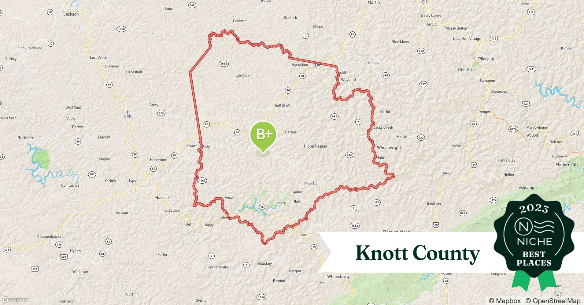 2023 Safe Places to Live in Knott County, KY Niche