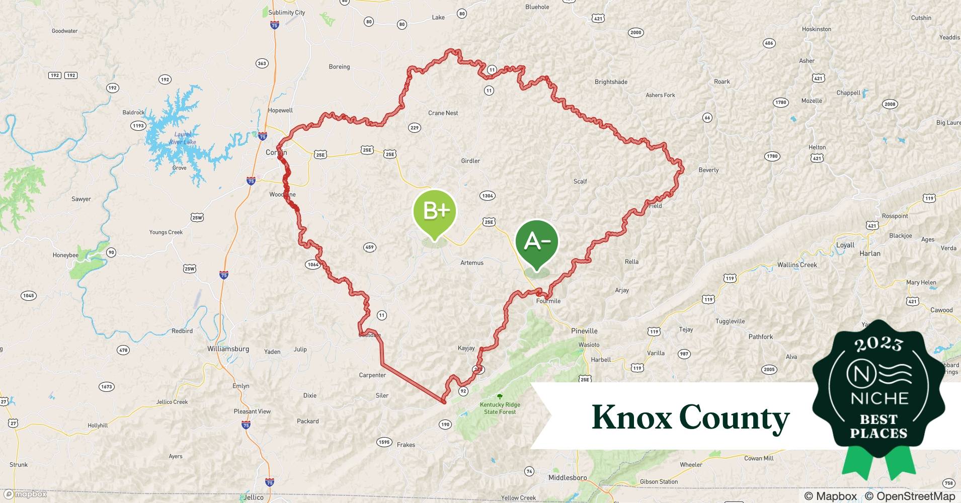 2023 Best Places to Live in Knox County, KY Niche