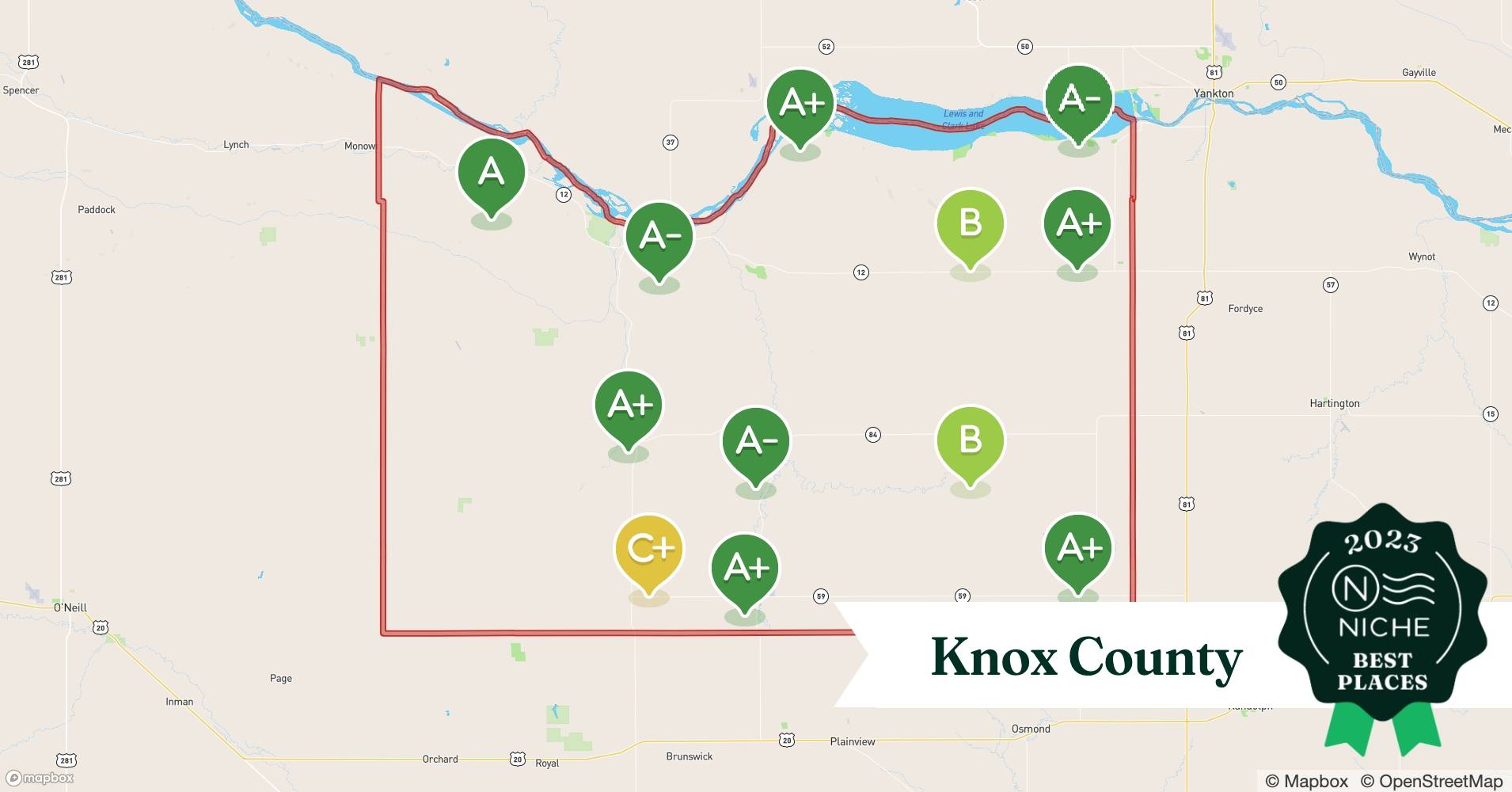 2023 Best Places to Live in Knox County, NE Niche