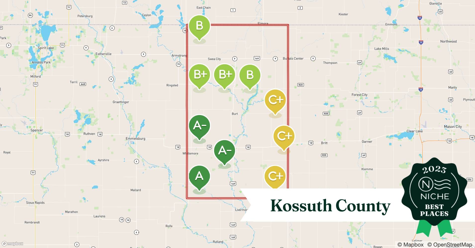 2023 Best Places to Live in Kossuth County, IA Niche