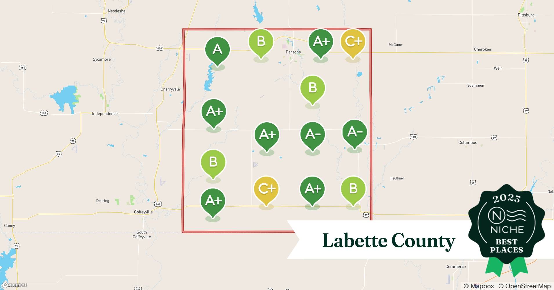2023 Best Places to Live in Labette County, KS Niche