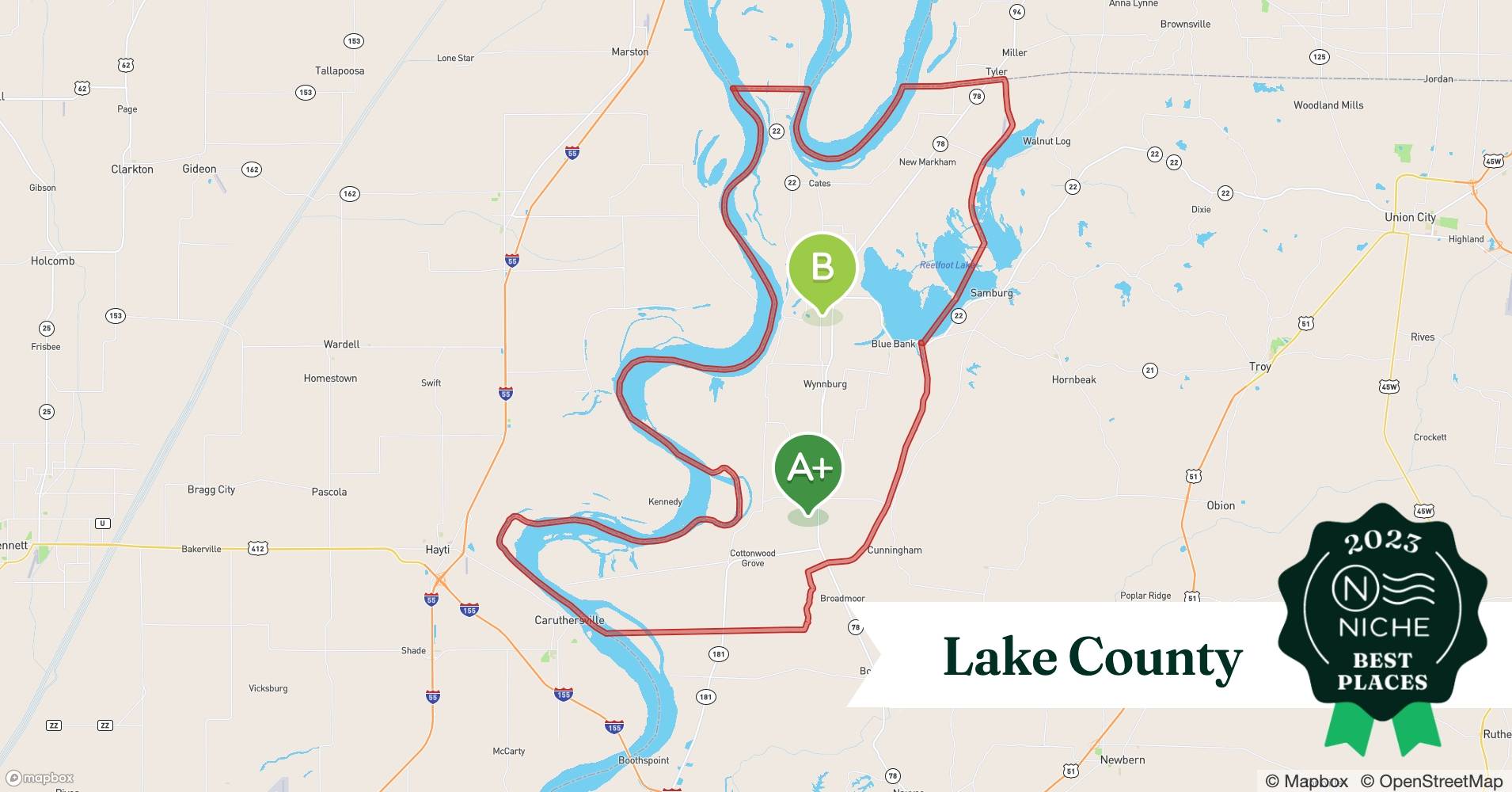 2023 Safe Places to Live in Lake County, TN Niche