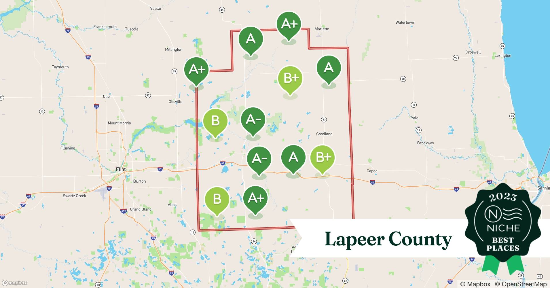 2023 Safe Places to Live in Lapeer County, MI Niche