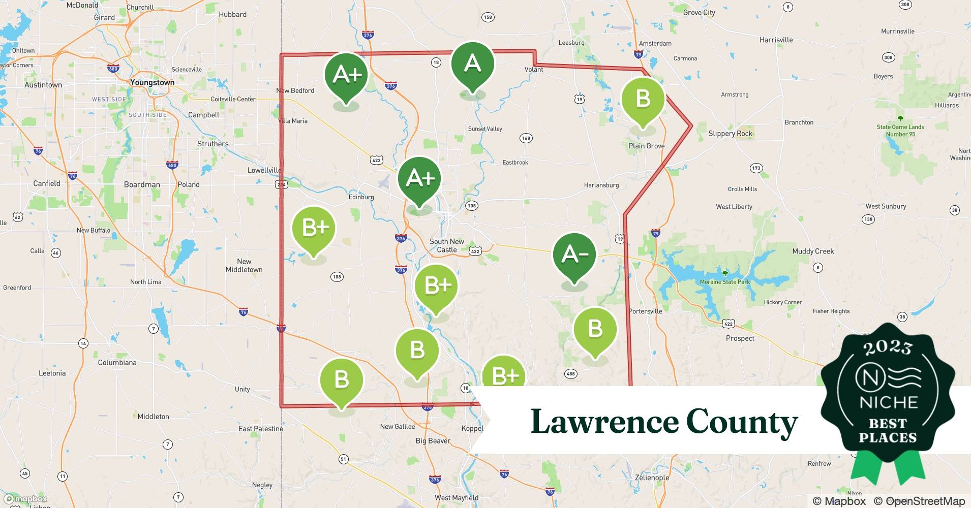 2023 Safe Places to Live in Lawrence County, PA Niche