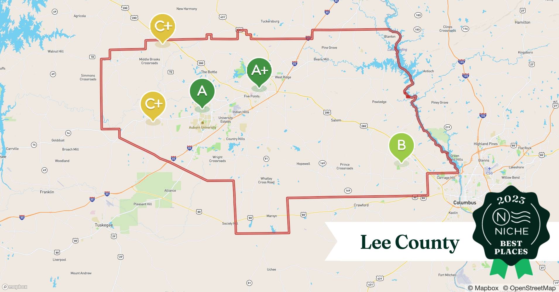 2023 Best Lee County ZIP Codes to Raise a Family Niche